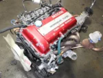 JDM 1990-1994 Nissan Silvia S13 Red Top Motor 5 speed SR20DET 2.0L 4 Cyl Engine - Image 26