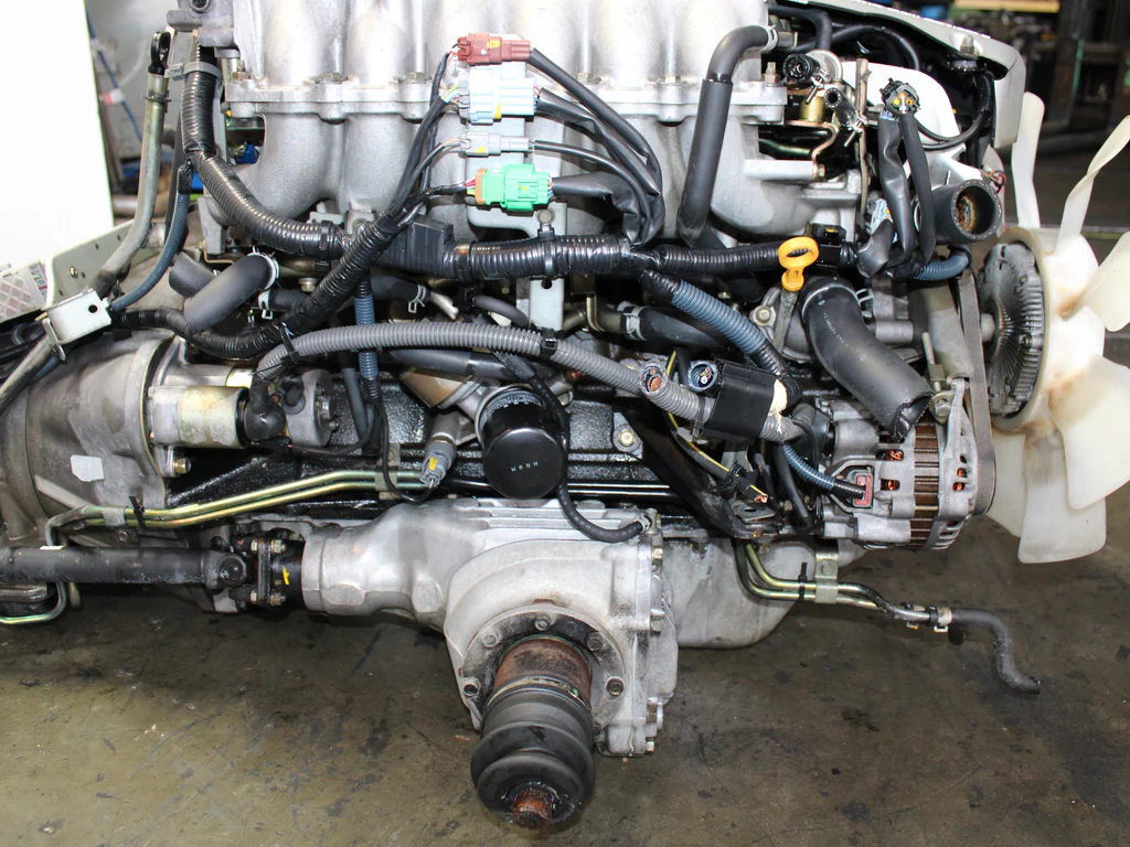 JDM 1998-2002 Nissan Skyline R34 GTT 2.5L Turbo AWD Motor & Transmission 6 Cyl Engine - Image 11