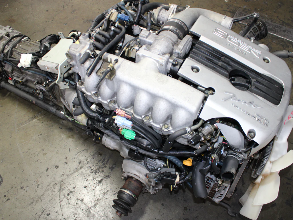 JDM 1998-2002 Nissan Skyline R34 GTT 2.5L Turbo AWD Motor & Transmission 6 Cyl Engine - Image 8