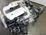 JDM 1998-2002 Nissan Skyline R34 GTT 2.5L Turbo AWD Motor & Transmission 6 Cyl Engine - Image 14