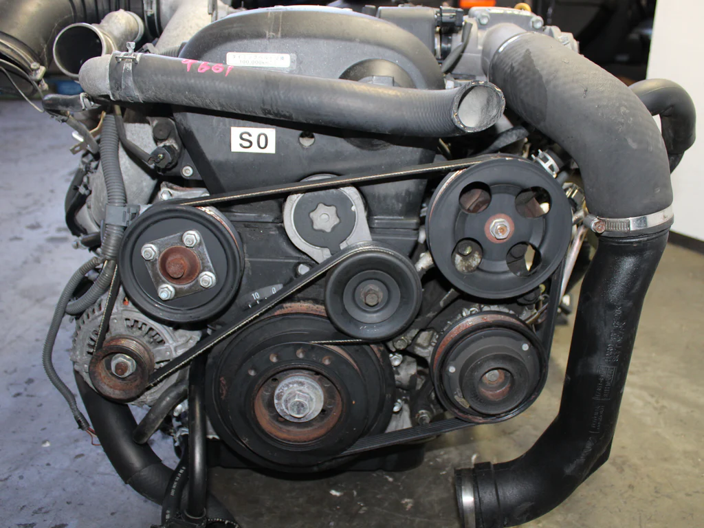 JDM 1997-2001 Toyota Supra Soarer Motor AT Front Sump 1JZ-GTE 2.5L 6 Cyl Engine - Image 11