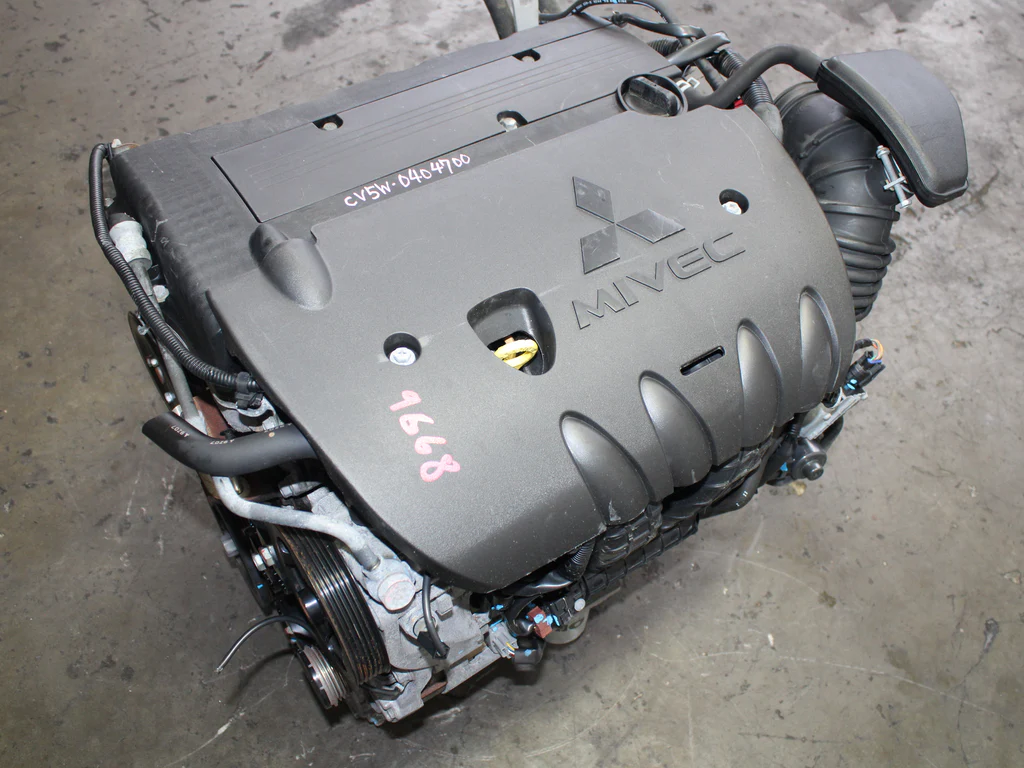 JDM 2008-2013 Mitsubishi Outlander Motor 4B12 2.4L 4 Cyl Engine - Image 2