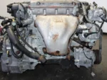 JDM 1992-1996 Honda Prelude Motor Automatic Transmission H22A-1GEN 2.2L 4 Cyl Engine - Image 21