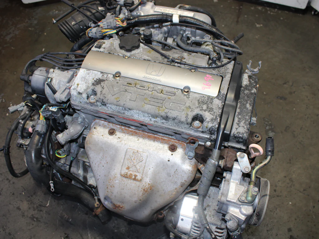 JDM 1992-1996 Honda Prelude Motor Automatic Transmission H22A-1GEN 2.2L 4 Cyl Engine - Image 2