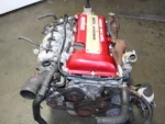 JDM 1990-1994 Nissan Silvia S13 Red Top Motor 5 speed SR20DET 2.0L 4 Cyl Engine - Image 20