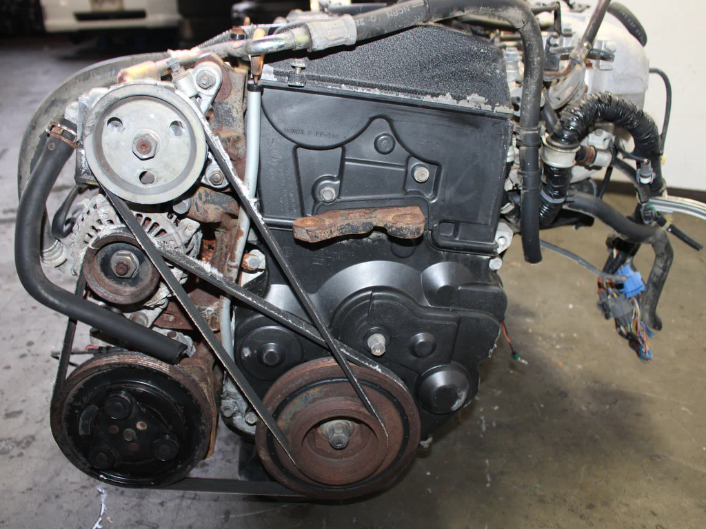 JDM 1992-1996 Honda Accord Motor F22B Dohc Non-Vtec 5 Speed Transmission 2.2L Engine - Image 14