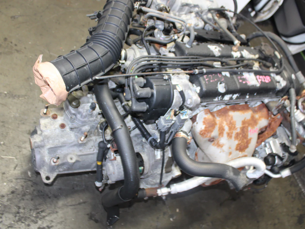 JDM 1992-1996 Honda Accord Motor F22B Dohc Non-Vtec 5 Speed Transmission 2.2L Engine - Image 7