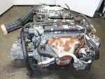 JDM 1992-1996 Honda Accord Motor F22B Dohc Non-Vtec 5 Speed Transmission 2.2L Engine - Image 23