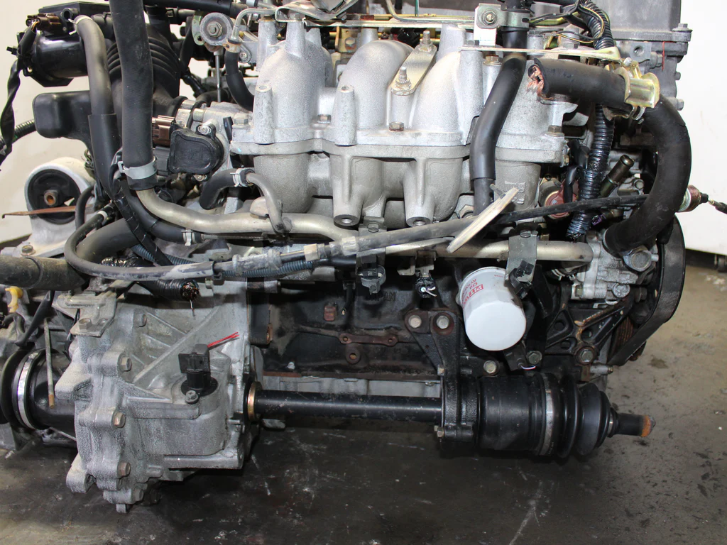 JDM 1993-2001 Nissan Altima Motor KA24DE A/T Transmission 2.4L 4 Cyl Engine - Image 19