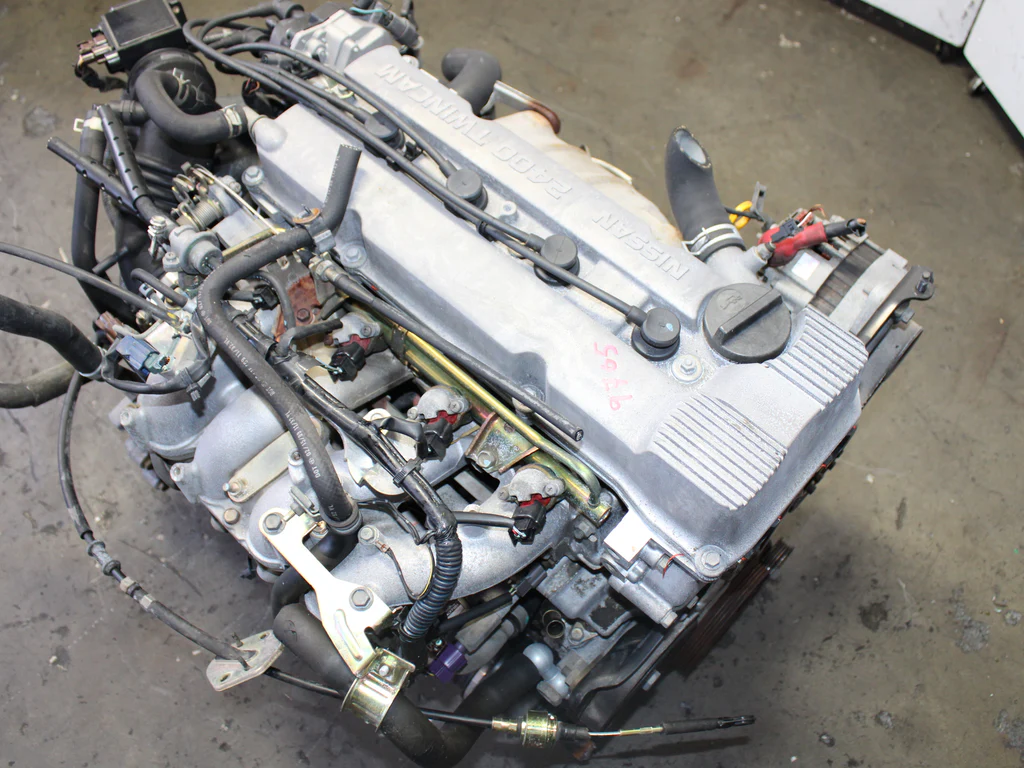 JDM 1993-2001 Nissan Altima Motor KA24DE A/T Transmission 2.4L 4 Cyl Engine - Image 18