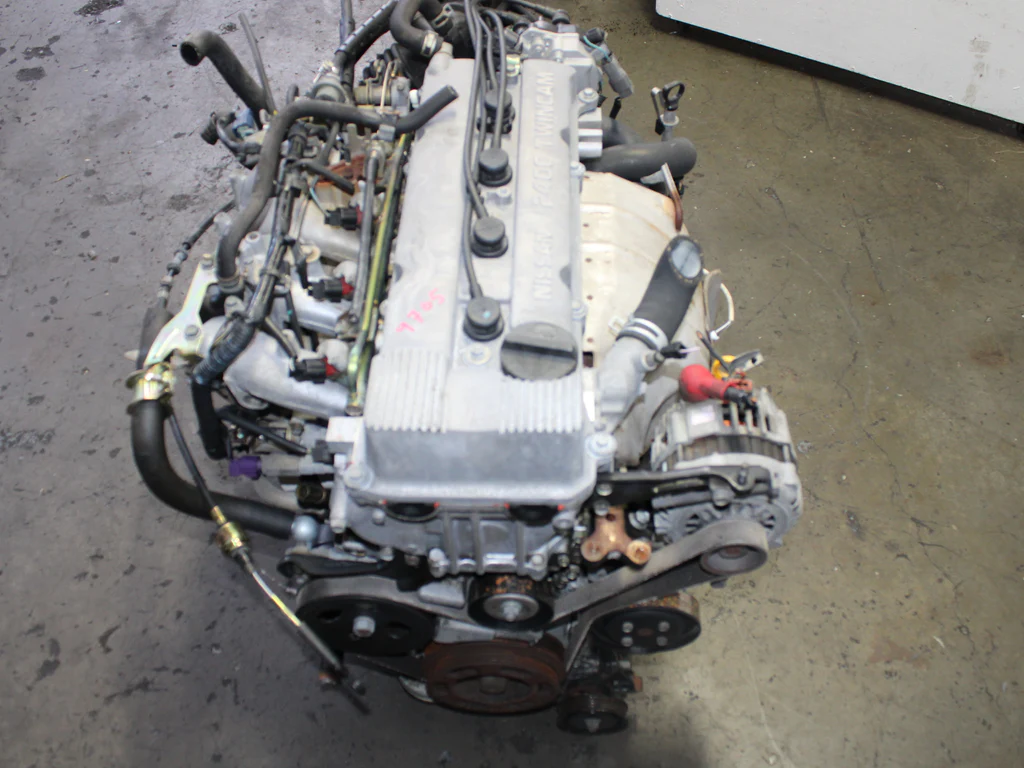 JDM 1993-2001 Nissan Altima Motor KA24DE A/T Transmission 2.4L 4 Cyl Engine - Image 17