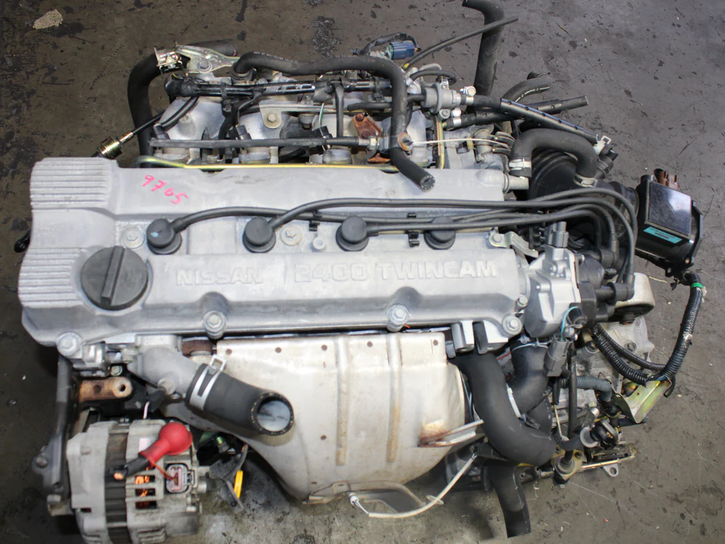 JDM 1993-2001 Nissan Altima Motor KA24DE A/T Transmission 2.4L 4 Cyl Engine - Image 15