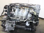 JDM 1993-2001 Nissan Altima Motor KA24DE A/T Transmission 2.4L 4 Cyl Engine - Image 23