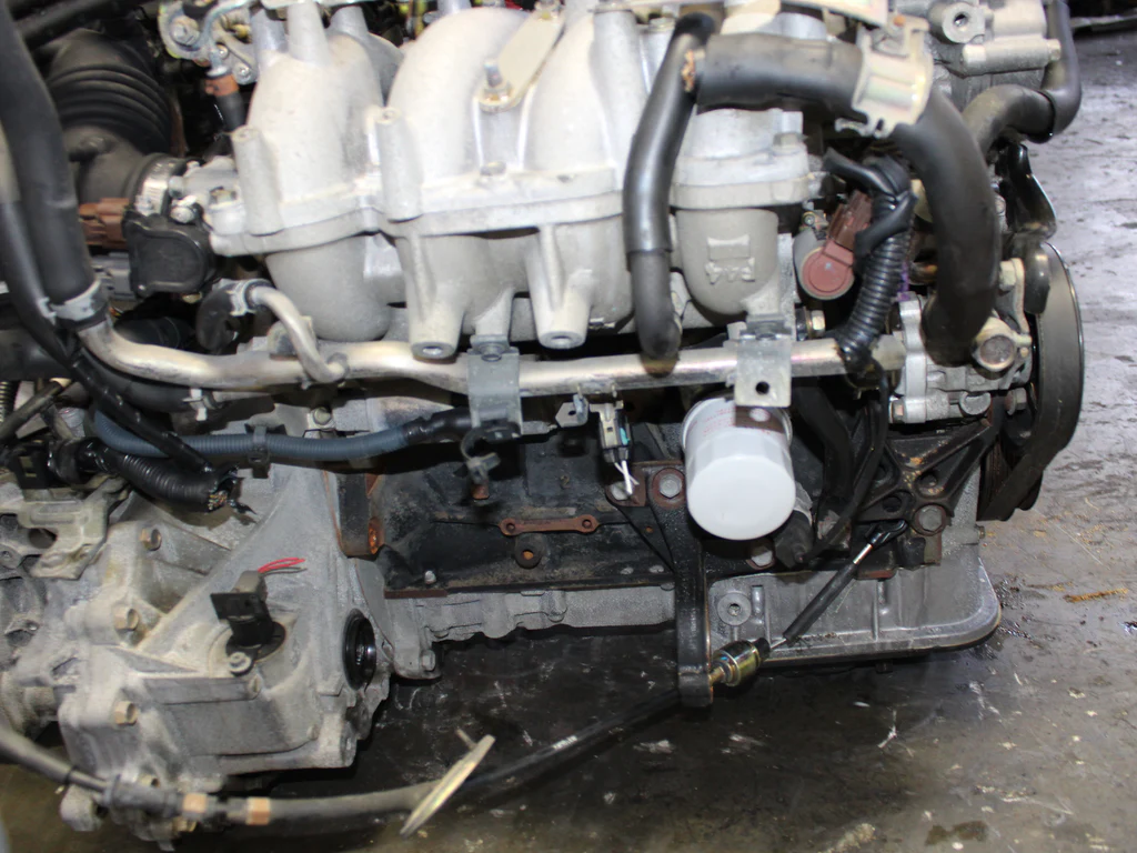 JDM 1993-2001 Nissan Altima Motor KA24DE A/T Transmission 2.4L 4 Cyl Engine - Image 7