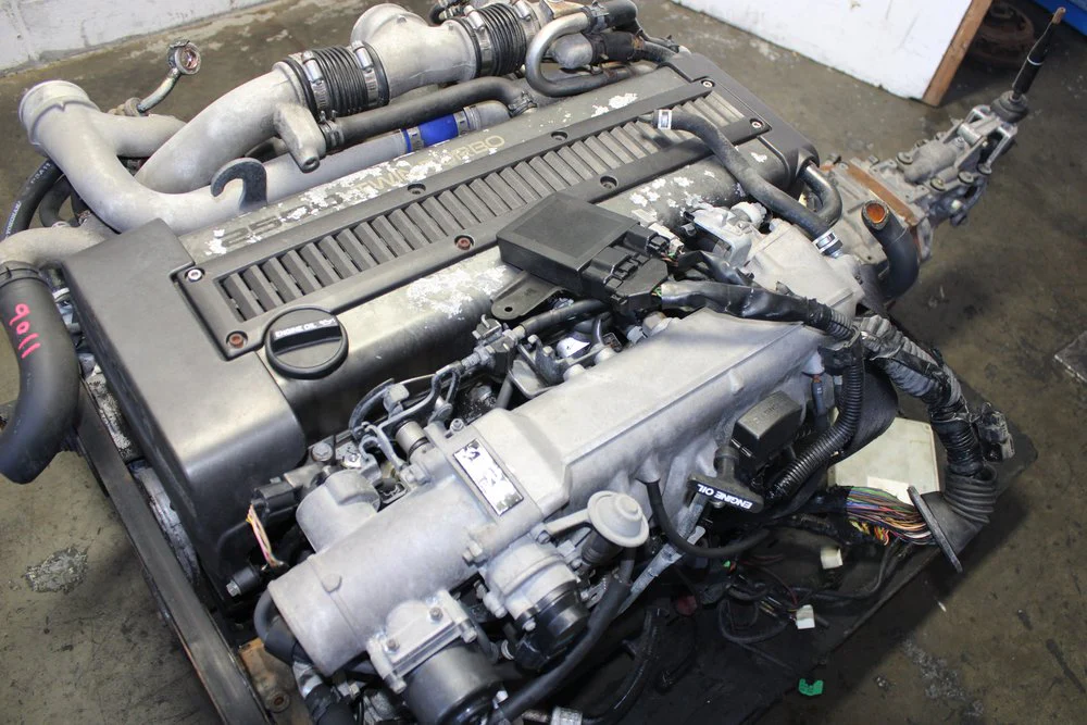 JDM 1997-2001 Toyota Chaser Supra Motor 5-Speed R154 1JZGTE-5MT 2.5L 6 Cyl Engine - Image 8