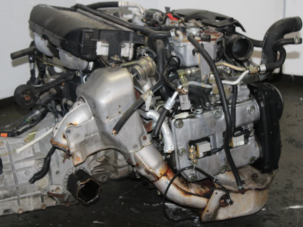 JDM 2002-2005 Subaru Impreza WRX Motor EJ205 Manual Transmission 2.0L 4 Cyl Engine - Image 4