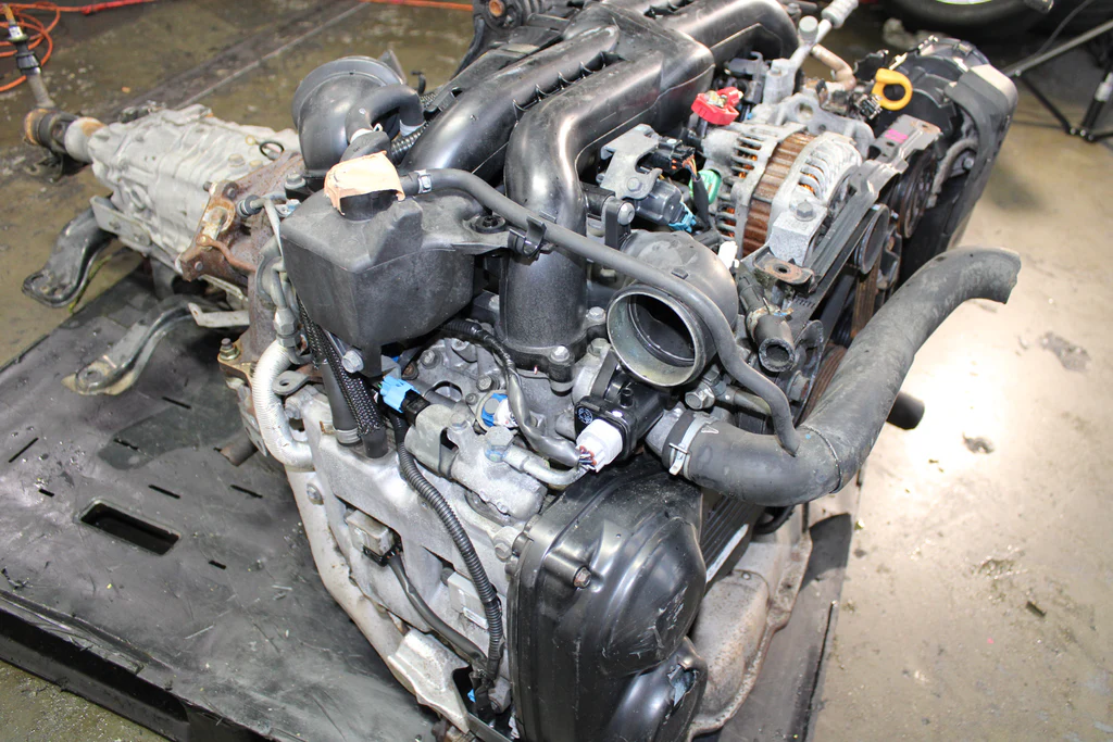 JDM 2007-2008 Subaru Forester XT, 2007-2008 Subaru Legacy GT Motor 6 speed EJ20X-2GEN 2.0L 4 Cyl Engine - Image 2