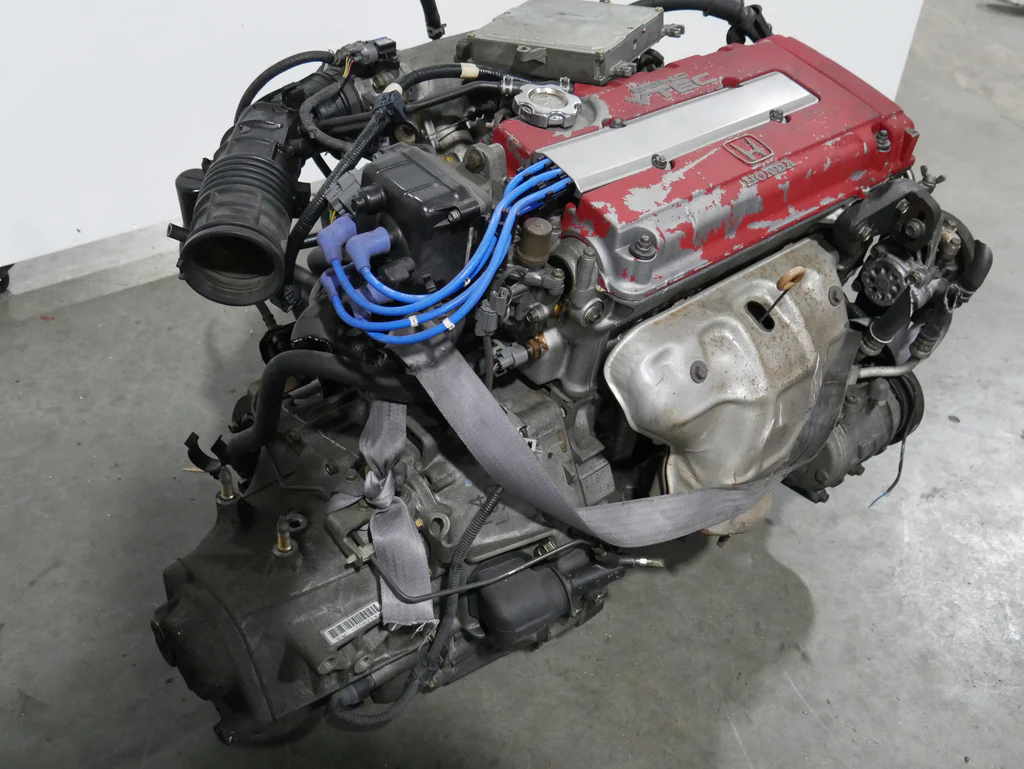 JDM 1999-2001 Honda Civic TypeR Ek9 Honda Civic Motor 5 Speed LSD B16B 1.6L 4 Cyl Engine - Image 12