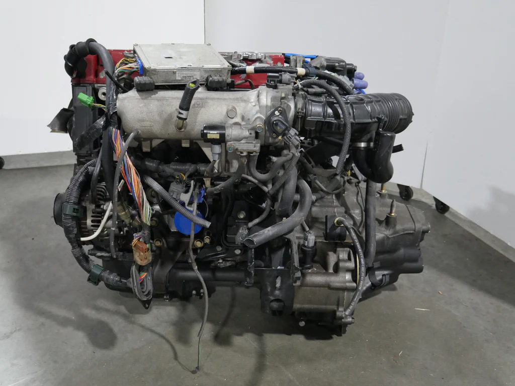 JDM 1999-2001 Honda Civic TypeR Ek9 Honda Civic Motor 5 Speed LSD B16B 1.6L 4 Cyl Engine - Image 8