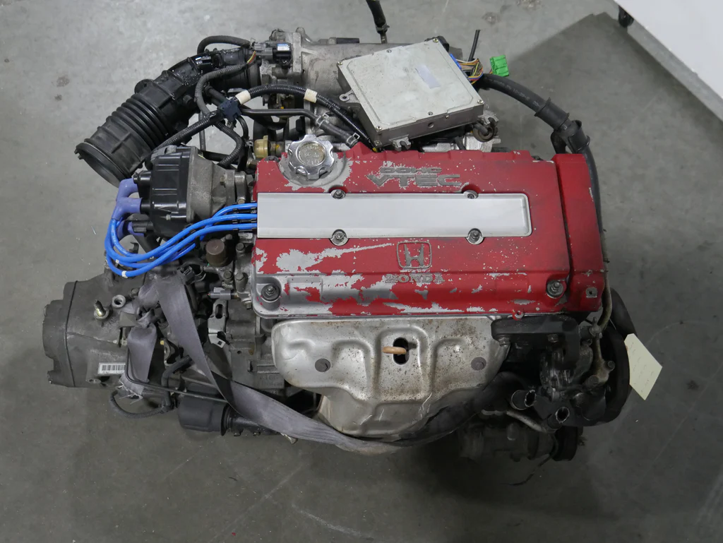 JDM 1999-2001 Honda Civic TypeR Ek9 Honda Civic Motor 5 Speed LSD B16B 1.6L 4 Cyl Engine - Image 2