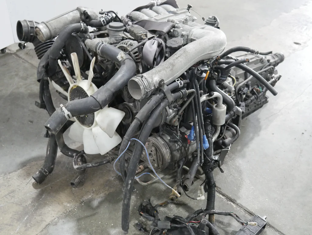 JDM 1990-1996 Mazda Cosmo Motor AT 13B-RE 1.3L 4 Cyl Engine - Image 6