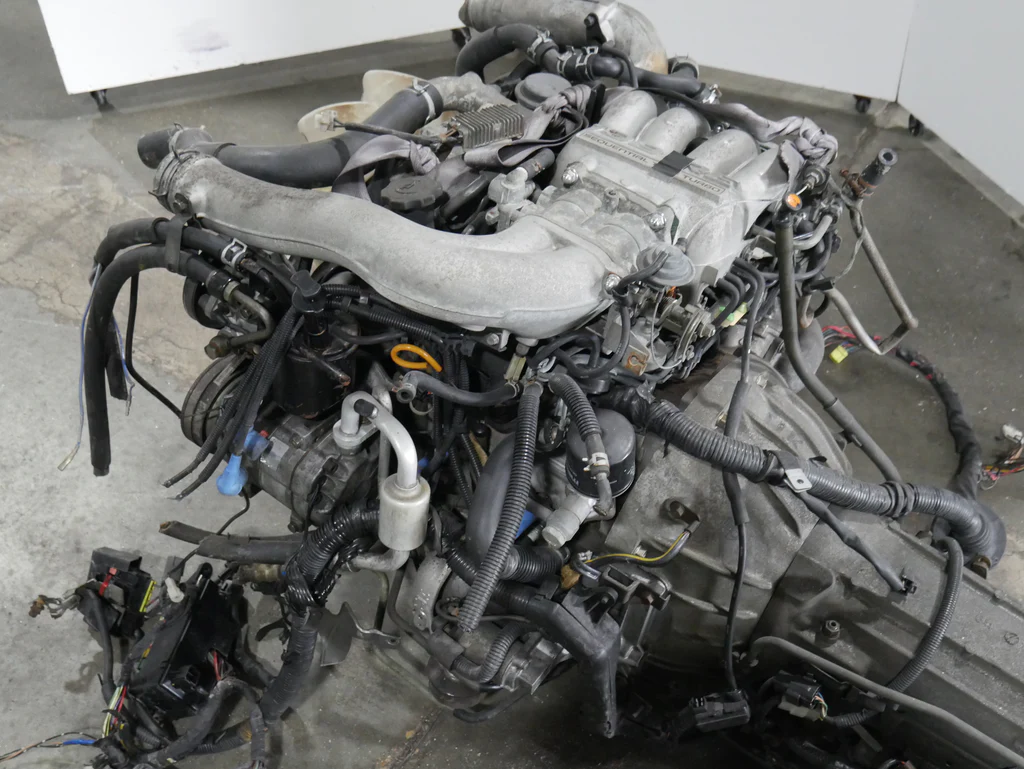 JDM 1990-1996 Mazda Cosmo Motor AT 13B-RE 1.3L 4 Cyl Engine - Image 5