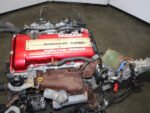 JDM 1990-1994 Nissan Silvia S13 Red Top Motor 5 speed SR20DET 2.0L 4 Cyl Engine - Image 19