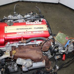 JDM 1990-1994 Nissan Silvia S13 Red Top Motor 5 speed SR20DET 2.0L 4 Cyl Engine