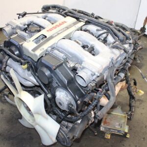JDM 1990-1996 Nissan 300zx Motor Non Turbo VG30DE 3.0L 6 Cyl Engine 5 Speed Transmission ECU