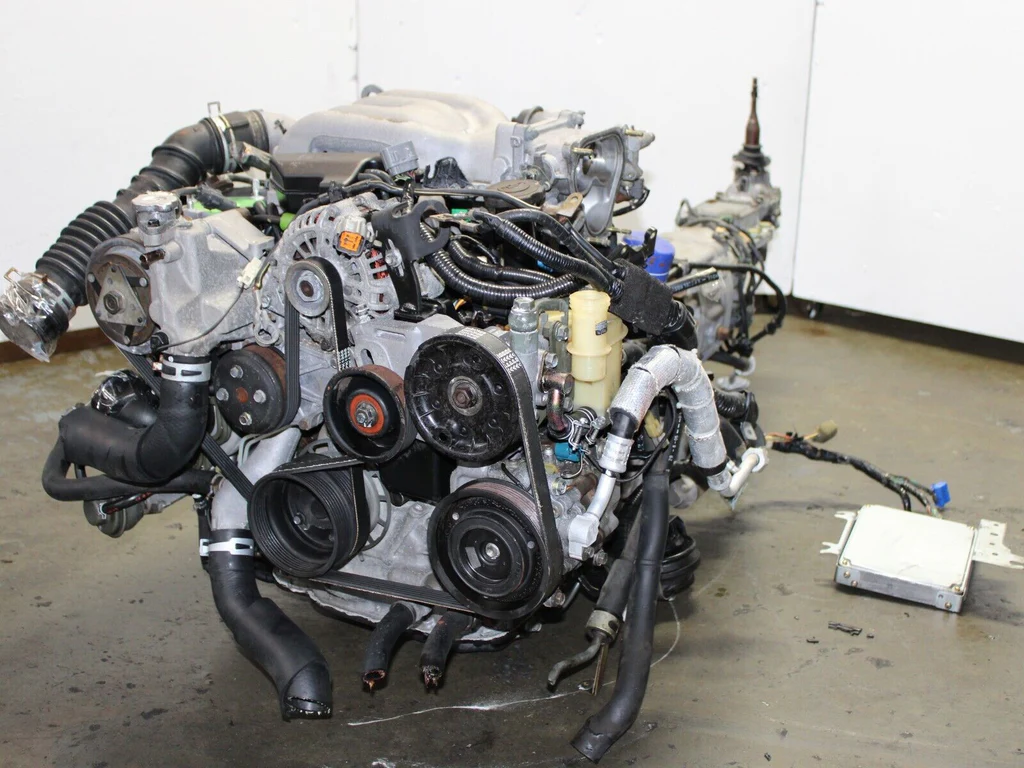 JDM 1996-1998 Mazda RX7 FD Motor 5 Speed 13B-RX7-2GEN 1.3L 4 Cyl Engine - Image 9