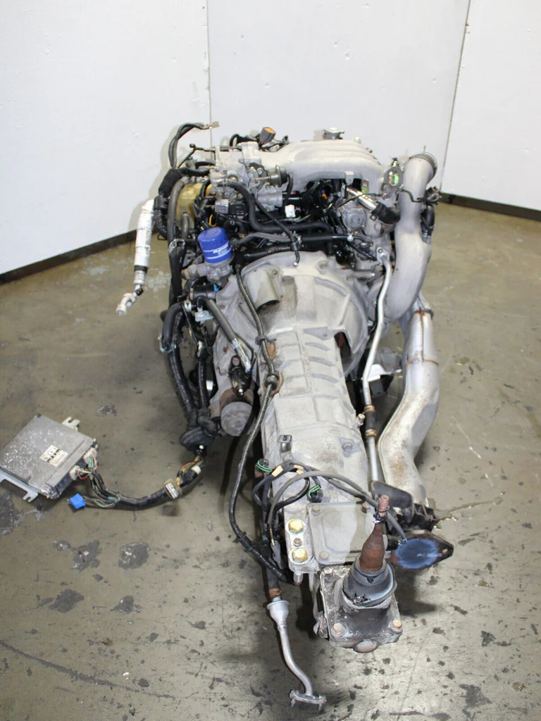 JDM 1996-1998 Mazda RX7 FD Motor 5 Speed 13B-RX7-2GEN 1.3L 4 Cyl Engine - Image 4