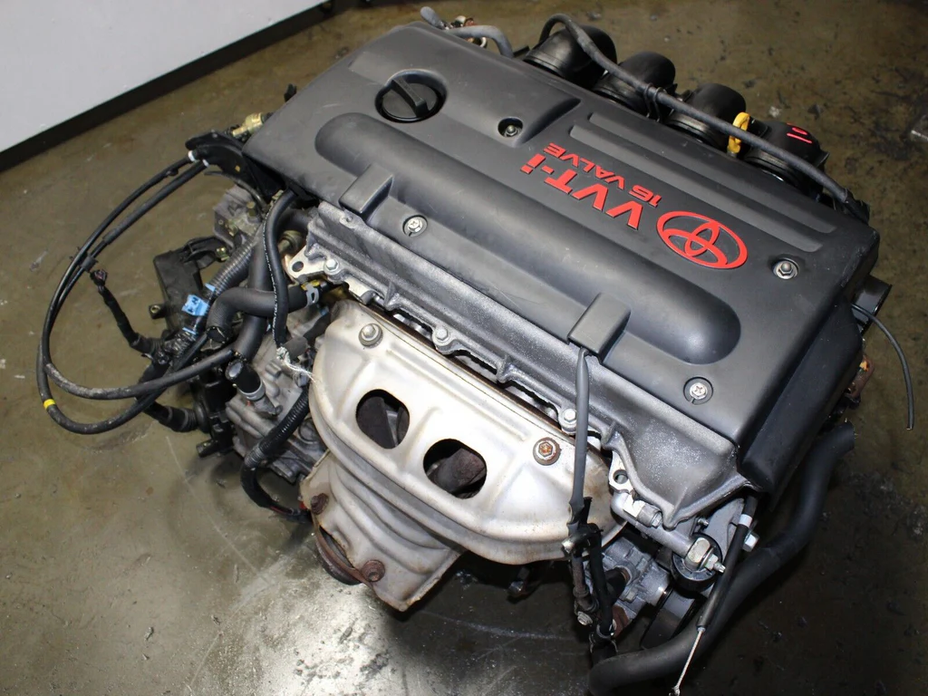 JDM 2000-2005 Toyota Celica GT Motor 5 Speed 1ZZFE 1.8L 4 Cyl Engine - Image 8