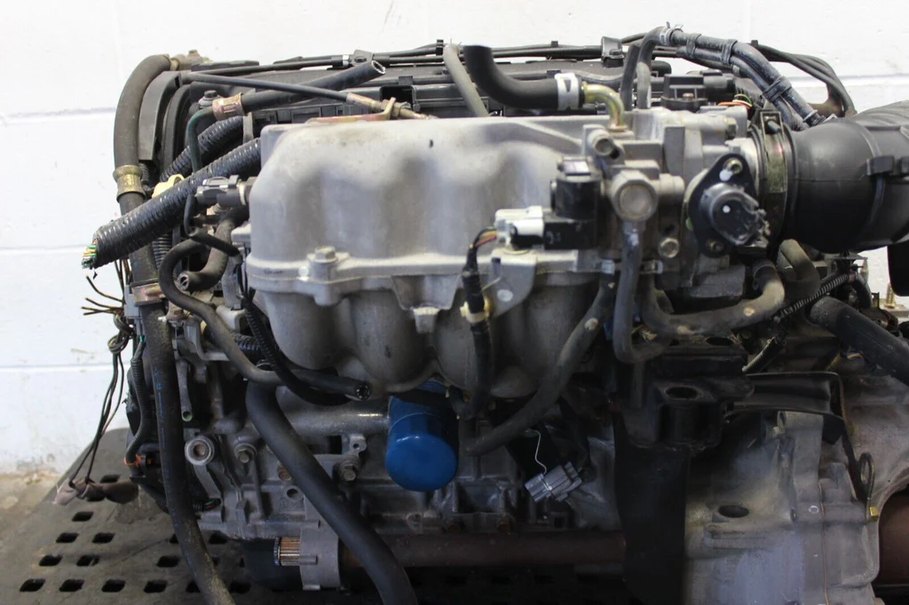 JDM 1998-2002 Honda Accord Motor Transmission F23A 2.3L 4 Cyl Engine - Image 5
