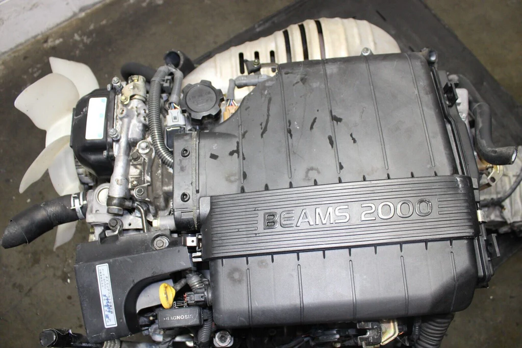 JDM 1998-2001 Toyota Altezza RS200 IS200 Motor 5 Speed 1G-FE 2.0L 6 Cyl Engine - Image 9